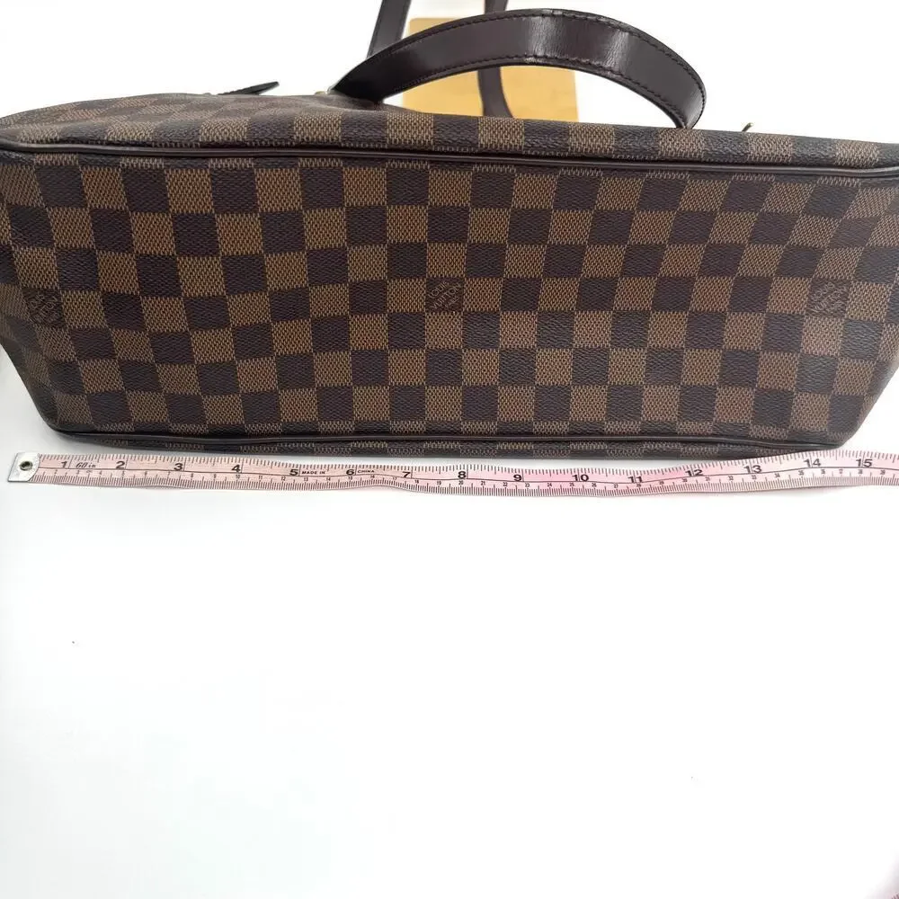 Louis Vuitton Batignolles Damier Ebene Shoulder Bag Tote GHW CoA Authentic - Picture 7 of 7